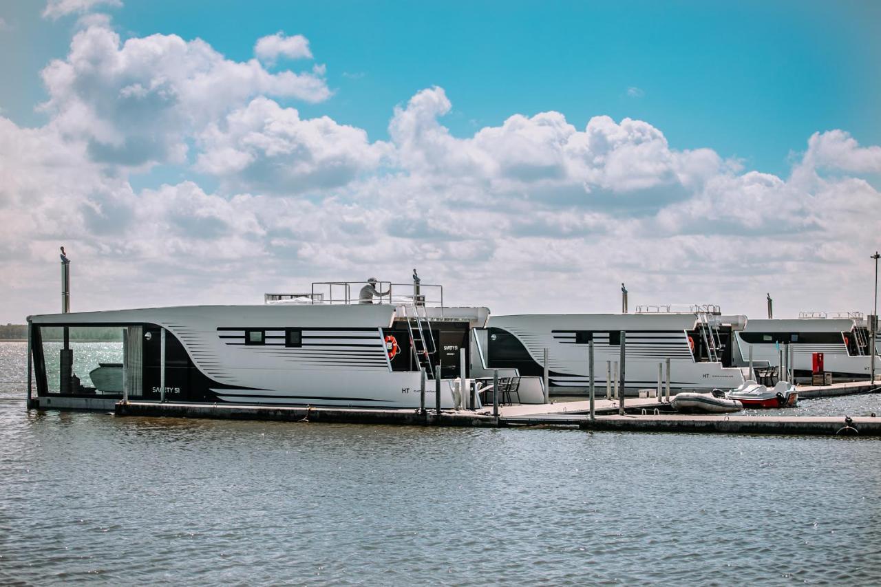 Grand Ht Houseboats - Domki Na Wodzie - Sauna, Jacuzzi, Kominek Мельно Экстерьер фото